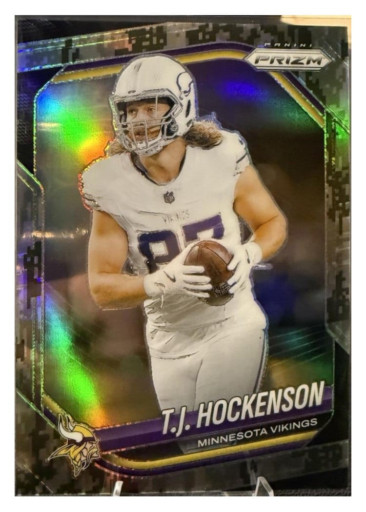 2025 Panini Prizm Base Set T.J. Hockenson #173 card