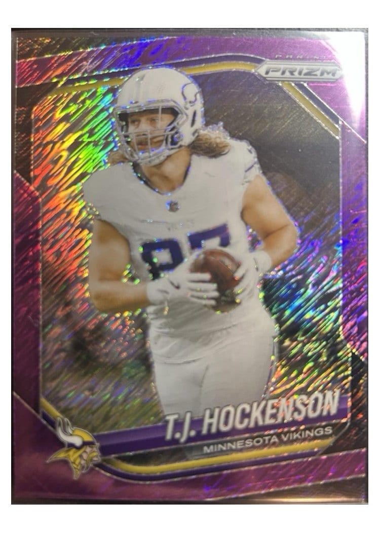 2025 Panini Prizm Base Set T.J. Hockenson #173 card