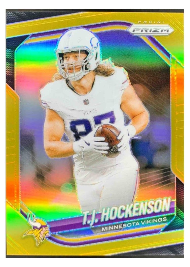 2025 Panini Prizm Base Set T.J. Hockenson #173 card