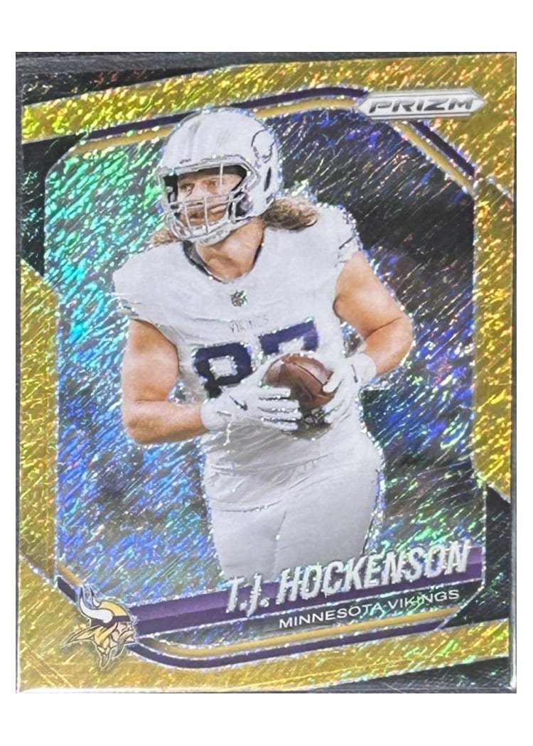 2025 Panini Prizm Base Set T.J. Hockenson #173 card