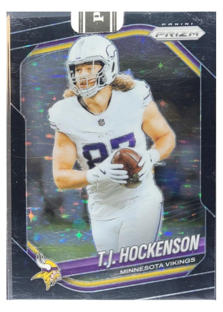 2025 Panini Prizm Base Set T.J. Hockenson #173 card