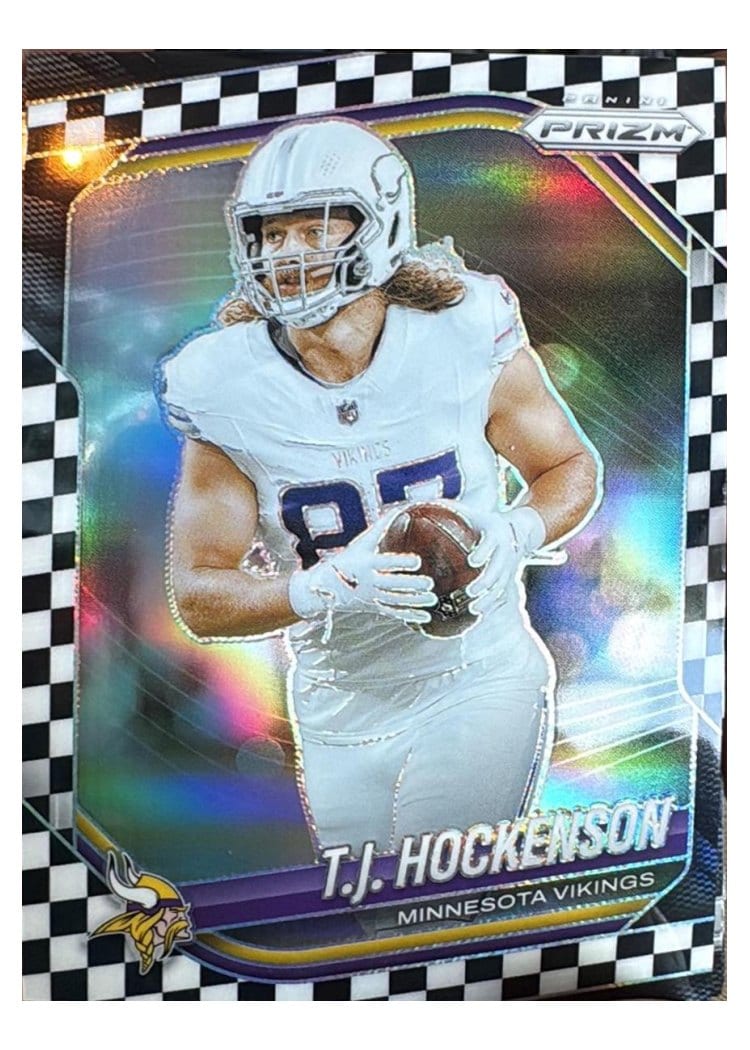 2025 Panini Prizm Base Set T.J. Hockenson #173 card