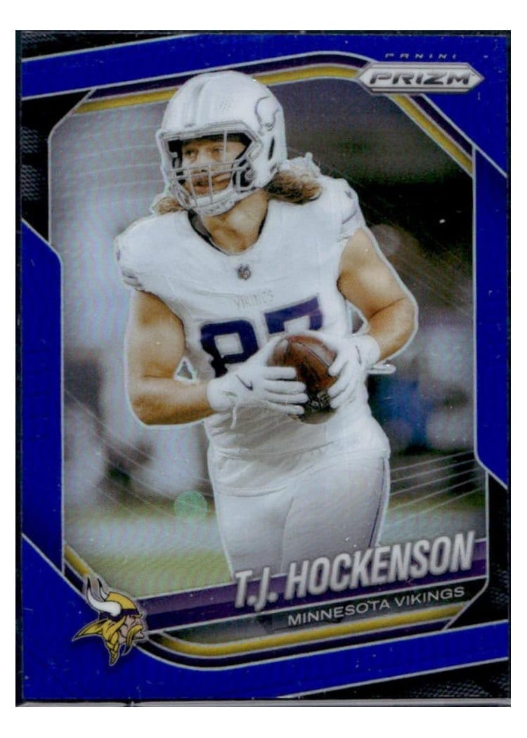 2025 Panini Prizm Base Set T.J. Hockenson #173 card