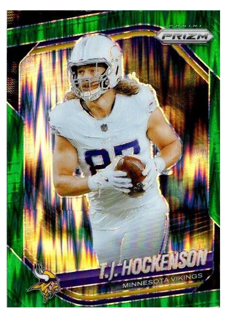 2025 Panini Prizm Base Set T.J. Hockenson #173 card