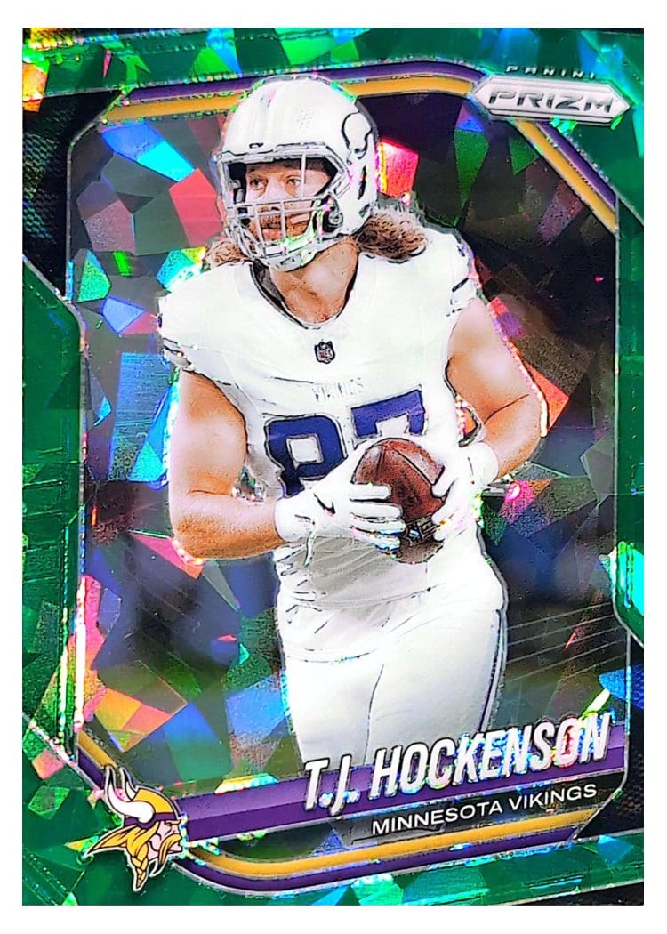 2025 Panini Prizm Base Set T.J. Hockenson #173 card