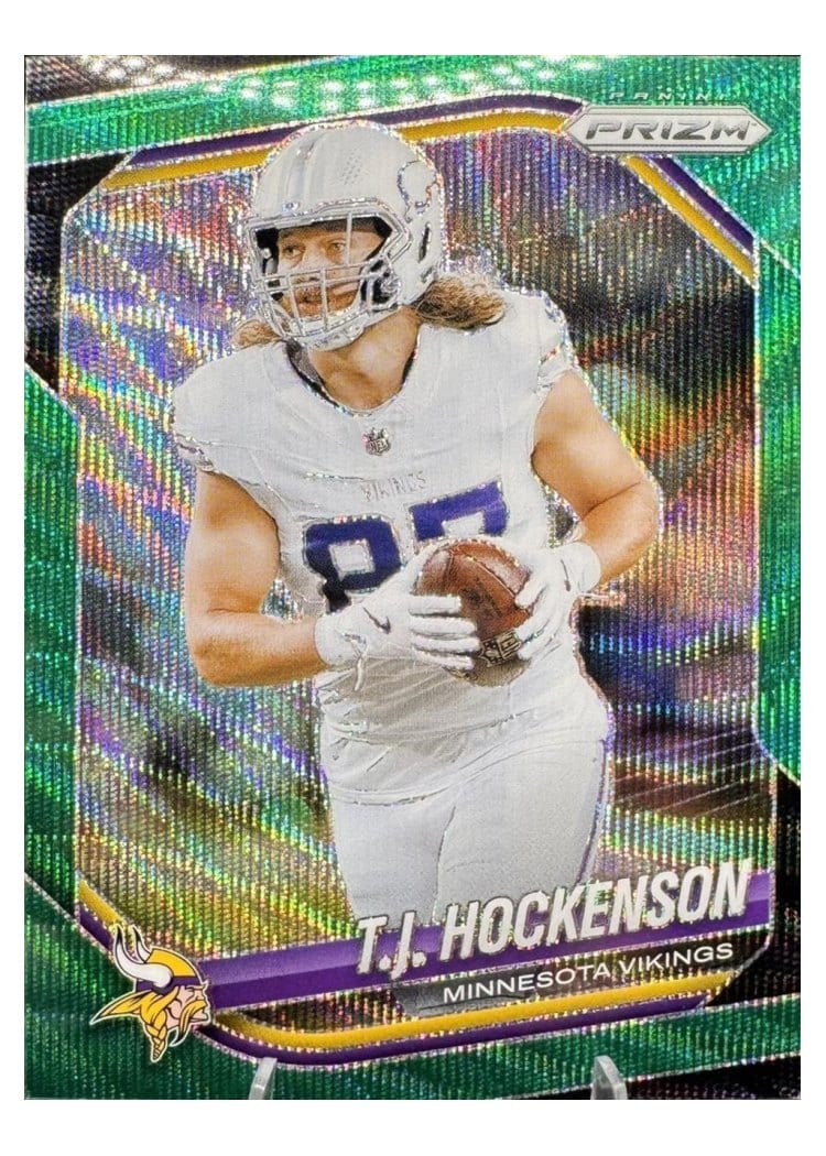 2025 Panini Prizm Base Set T.J. Hockenson #173 card