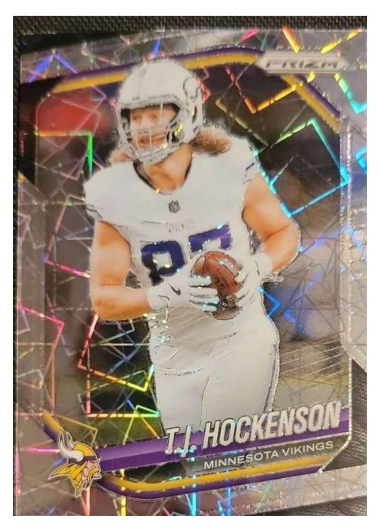 2025 Panini Prizm Base Set T.J. Hockenson #173 card