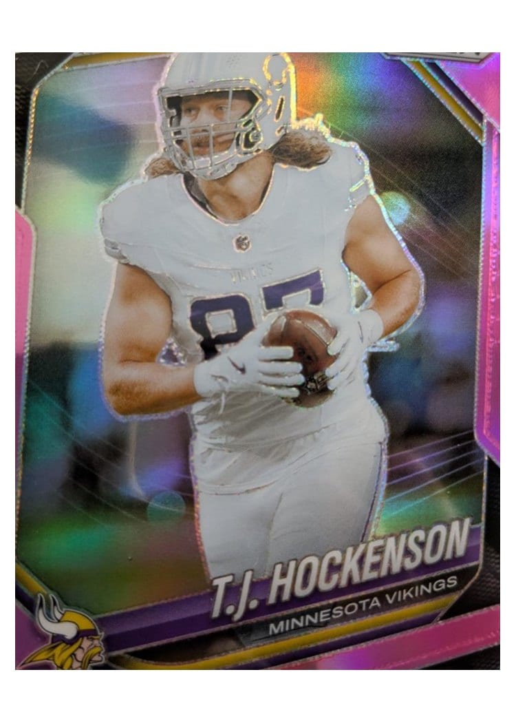 2025 Panini Prizm Base Set T.J. Hockenson #173 card