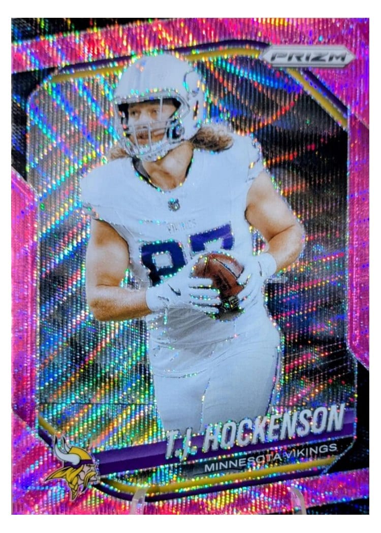 2025 Panini Prizm Base Set T.J. Hockenson #173 card
