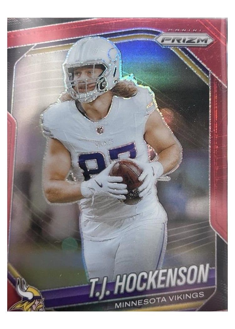 2025 Panini Prizm Base Set T.J. Hockenson #173 card