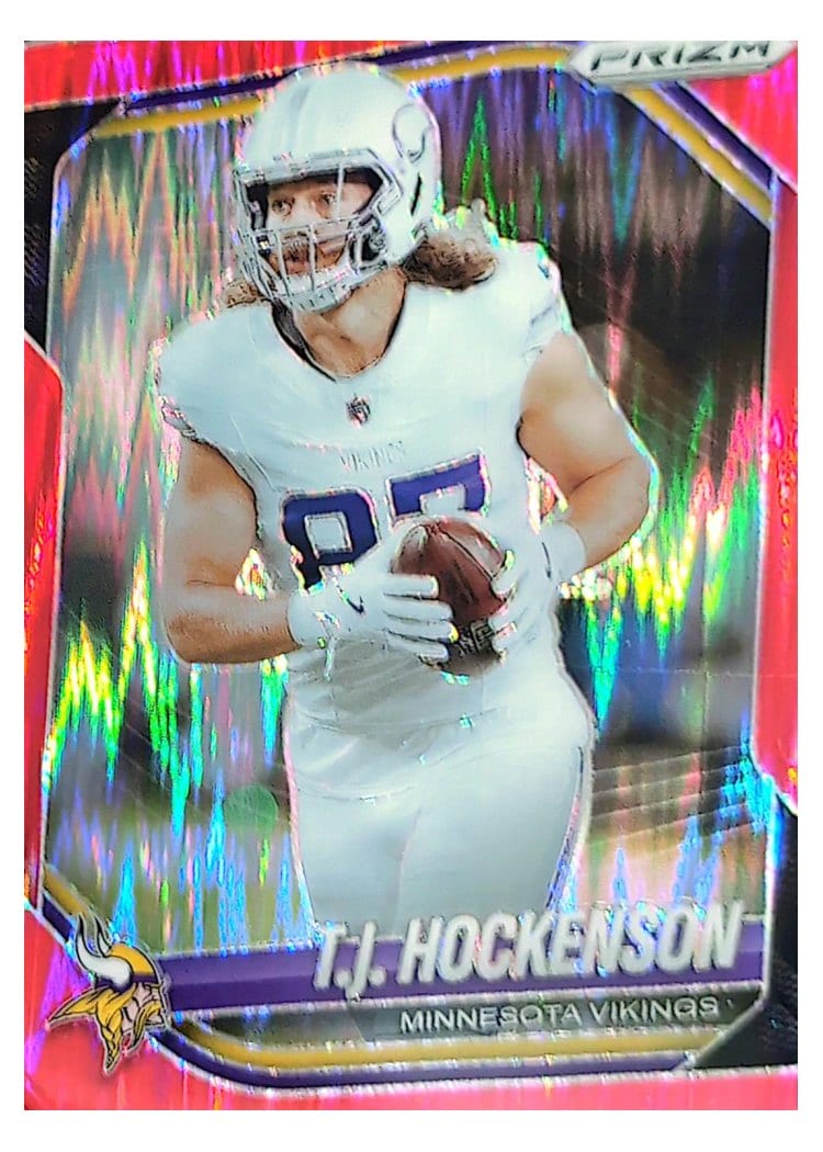 2025 Panini Prizm Base Set T.J. Hockenson #173 card