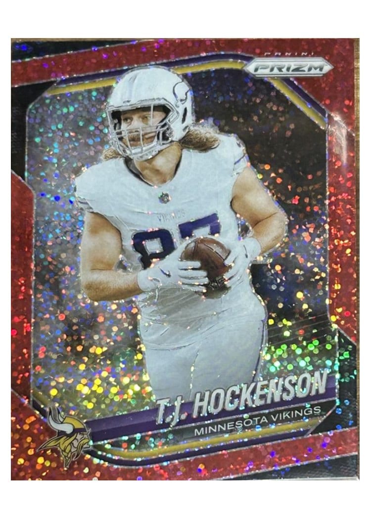 2025 Panini Prizm Base Set T.J. Hockenson #173 card
