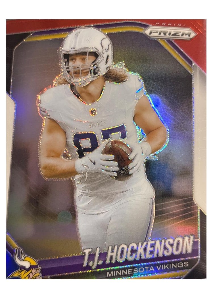 2025 Panini Prizm Base Set T.J. Hockenson #173 card