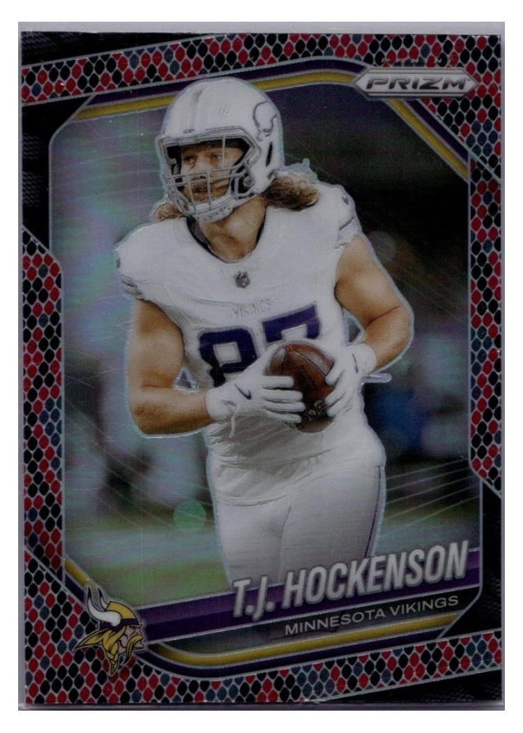 2025 Panini Prizm Base Set T.J. Hockenson #173 card