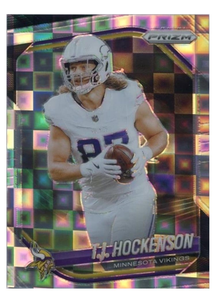 2025 Panini Prizm Base Set T.J. Hockenson #173 card