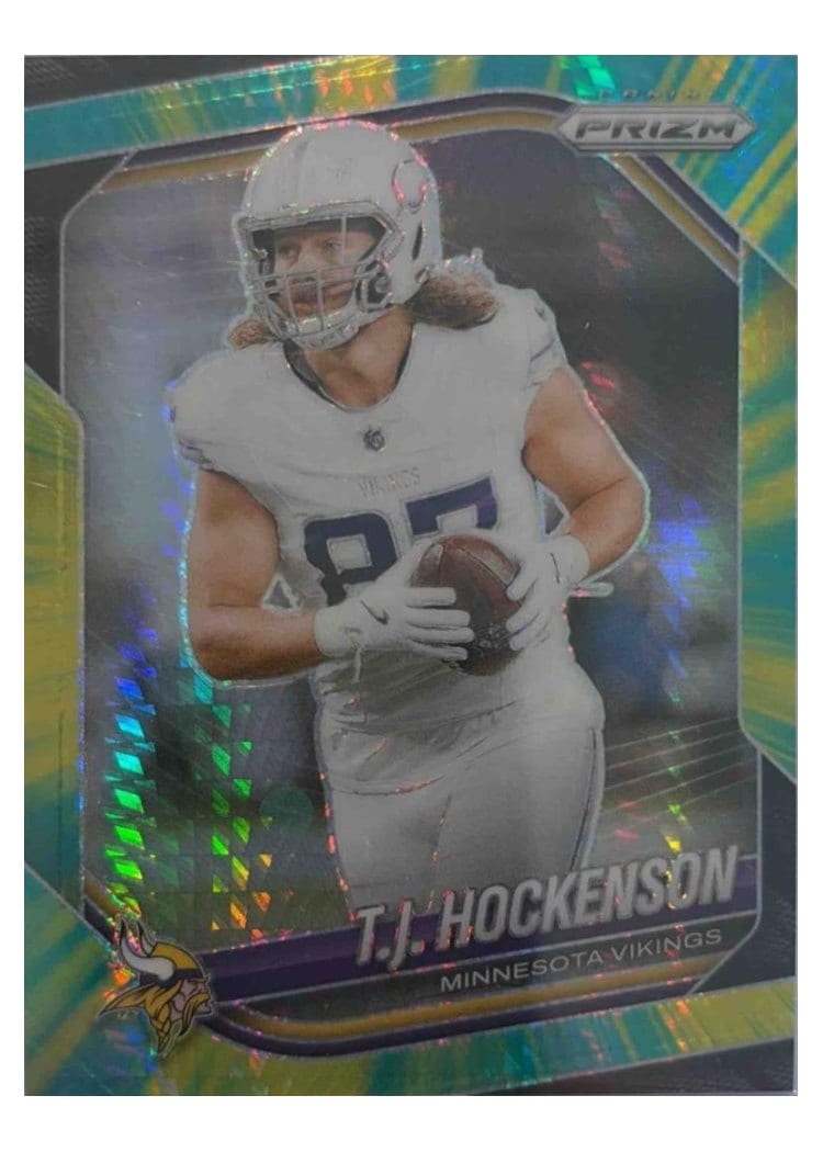 2025 Panini Prizm Base Set T.J. Hockenson #173 card