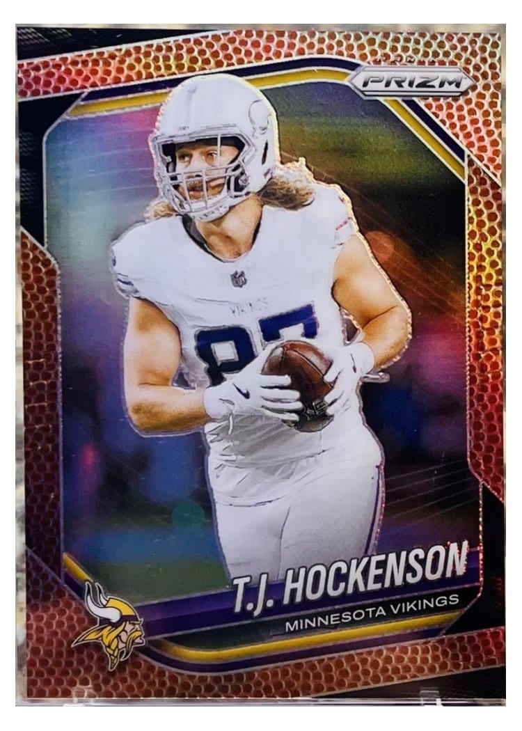 2025 Panini Prizm Base Set T.J. Hockenson #173 card