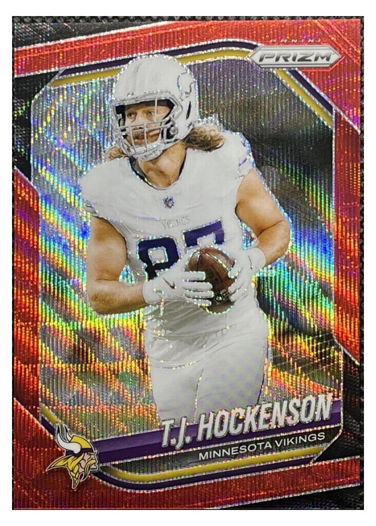 2025 Panini Prizm Base Set T.J. Hockenson #173 card