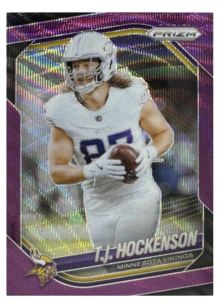 2025 Panini Prizm Base Set T.J. Hockenson #173 card