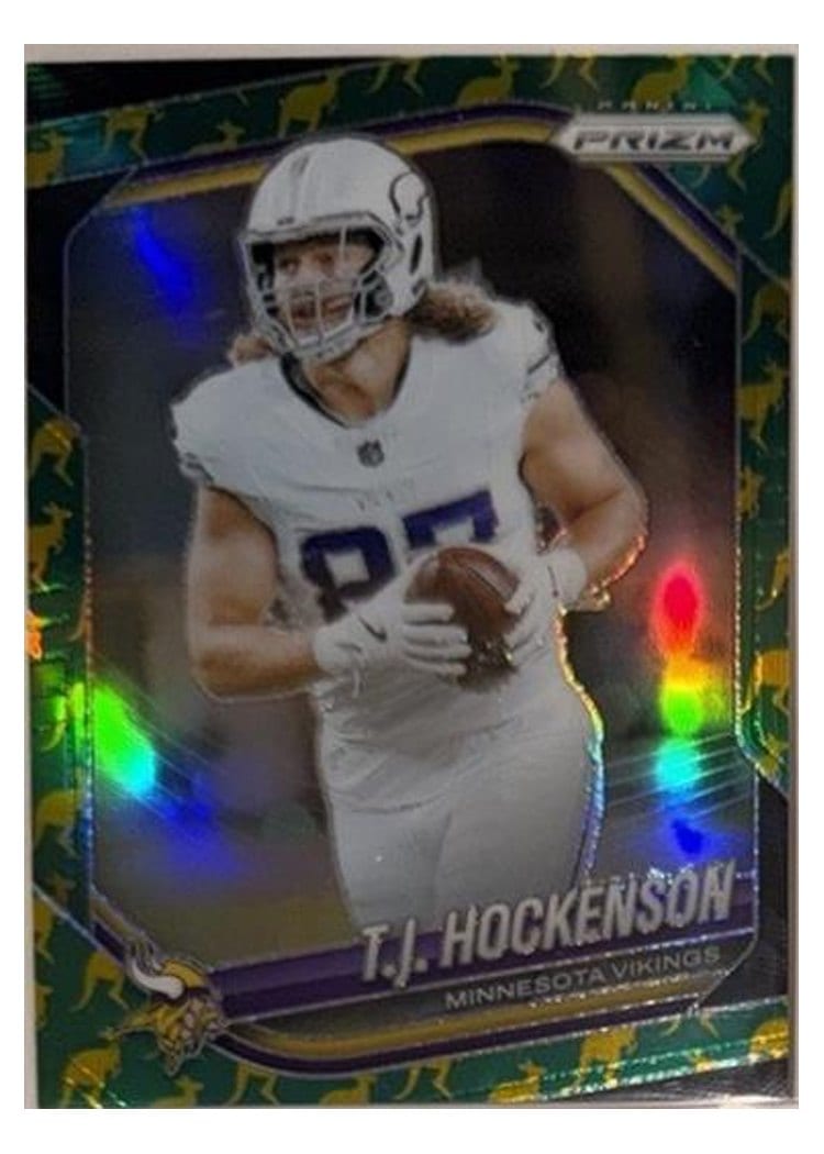 2025 Panini Prizm Base Set T.J. Hockenson #173 card