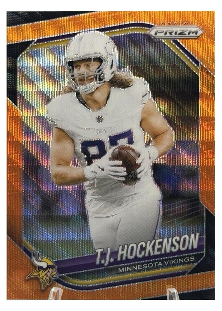 2025 Panini Prizm Base Set T.J. Hockenson #173 card