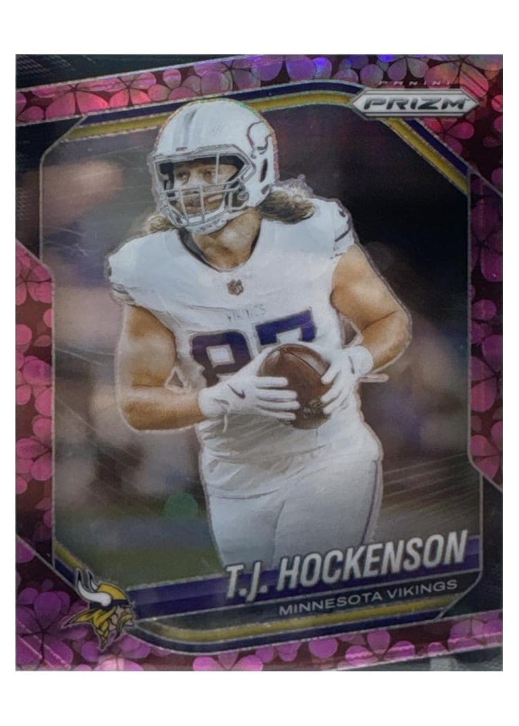 2025 Panini Prizm Base Set T.J. Hockenson #173 card