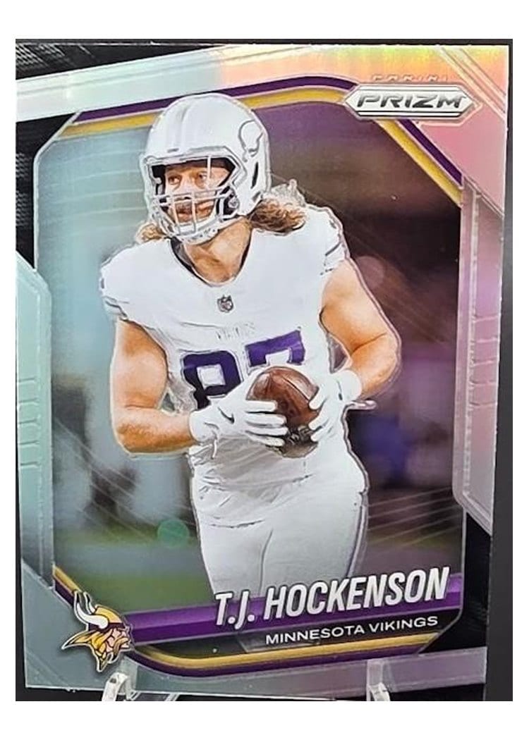 2025 Panini Prizm Base Set T.J. Hockenson #173 card
