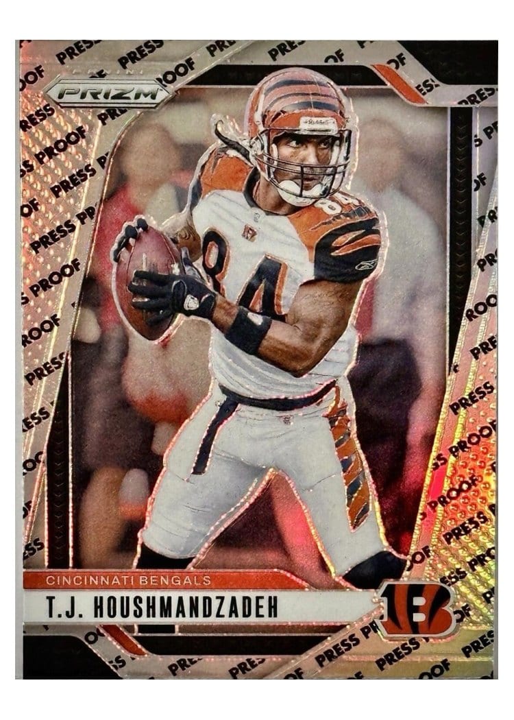 2024 Panini Prizm Base Set T.J. Houshmandzadeh Press Proof #63 card