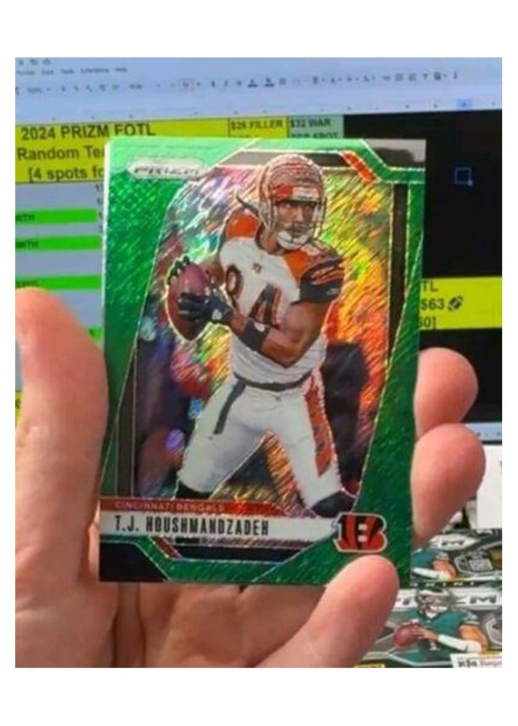2024 Panini Prizm Base Set T.J. Houshmandzadeh #63 card