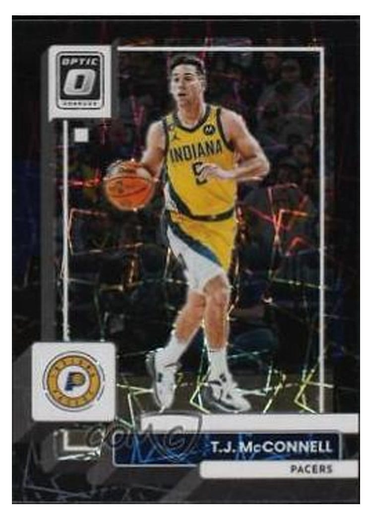 2022-23 Donruss Optic Base Set T.J. McConnell #81 card