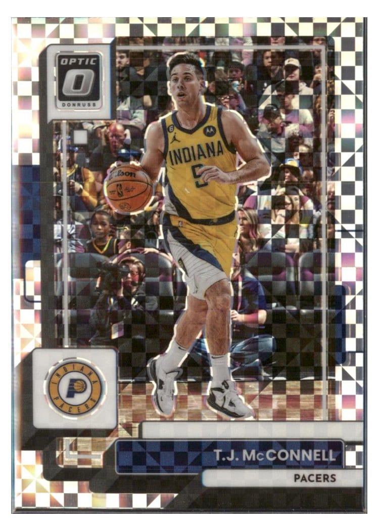 2022-23 Donruss Optic Base Set T.J. McConnell #81 card