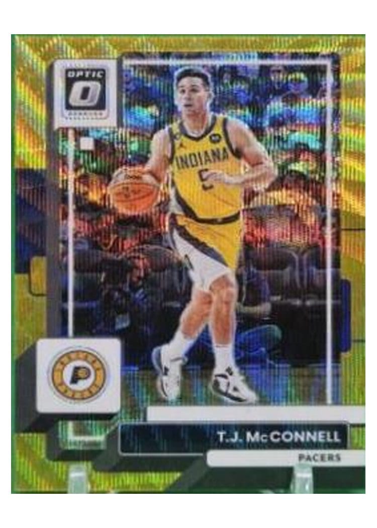 2022-23 Donruss Optic Base Set T.J. McConnell #81 card