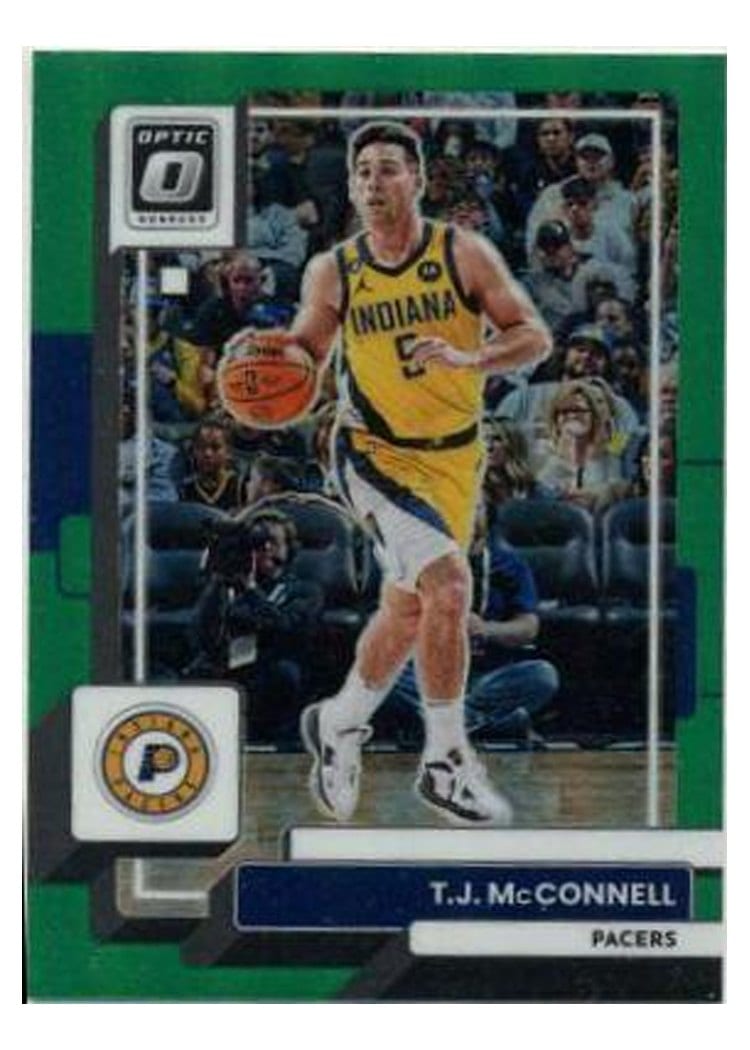 2022-23 Donruss Optic Base Set T.J. McConnell #81 card