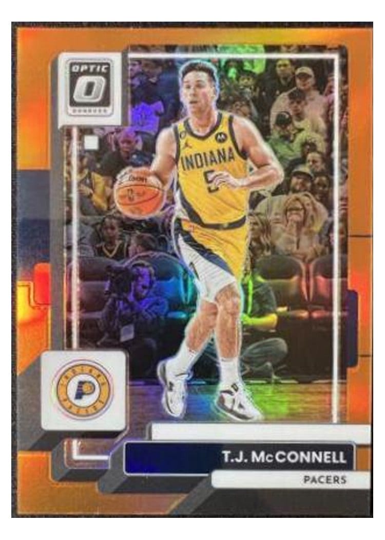2022-23 Donruss Optic Base Set T.J. McConnell #81 card