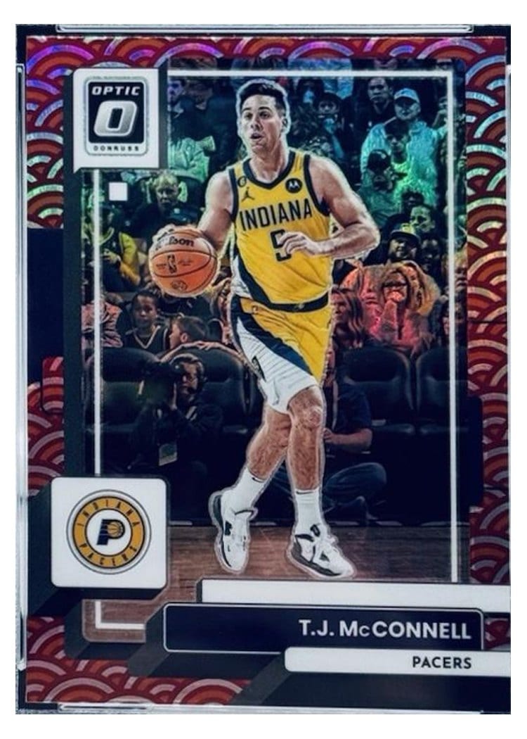 2022-23 Donruss Optic Base Set T.J. McConnell Photon #81 card
