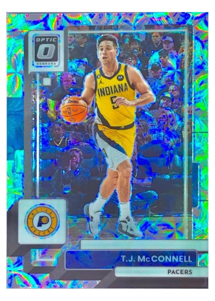2022-23 Donruss Optic Base Set T.J. McConnell #81 card