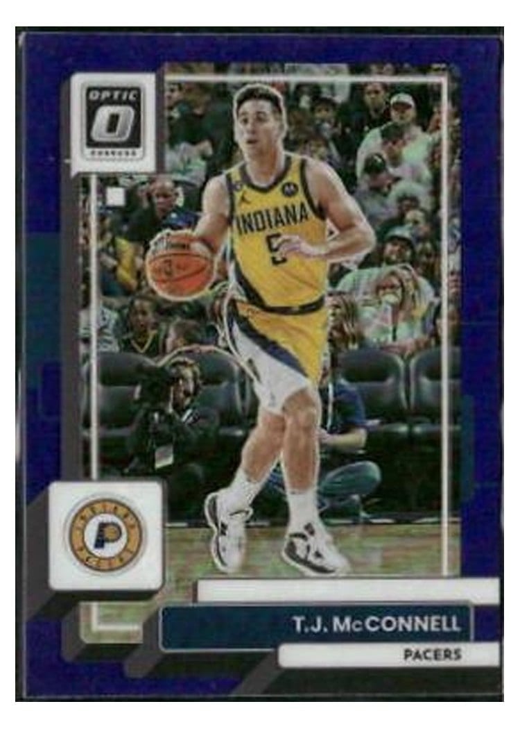 2022-23 Donruss Optic Base Set T.J. McConnell #81 card