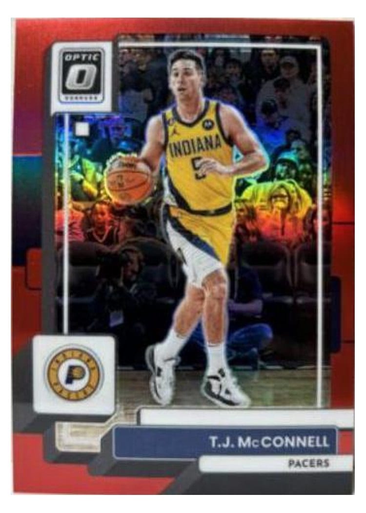 2022-23 Donruss Optic Base Set T.J. McConnell #81 card
