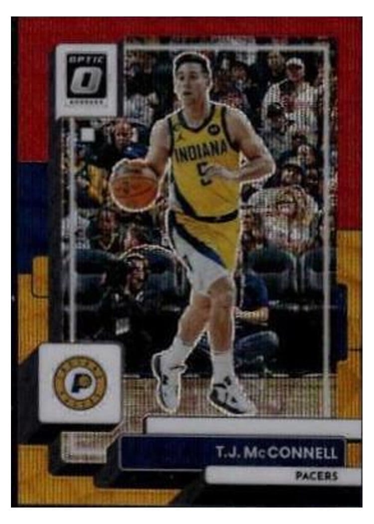 2022-23 Donruss Optic Base Set T.J. McConnell #81 card