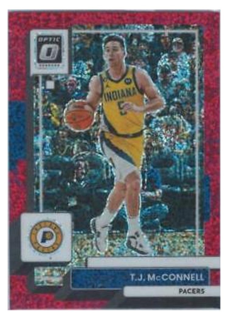 2022-23 Donruss Optic Base Set T.J. McConnell #81 card