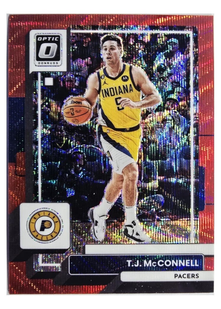 2022-23 Donruss Optic Base Set T.J. McConnell #81 card