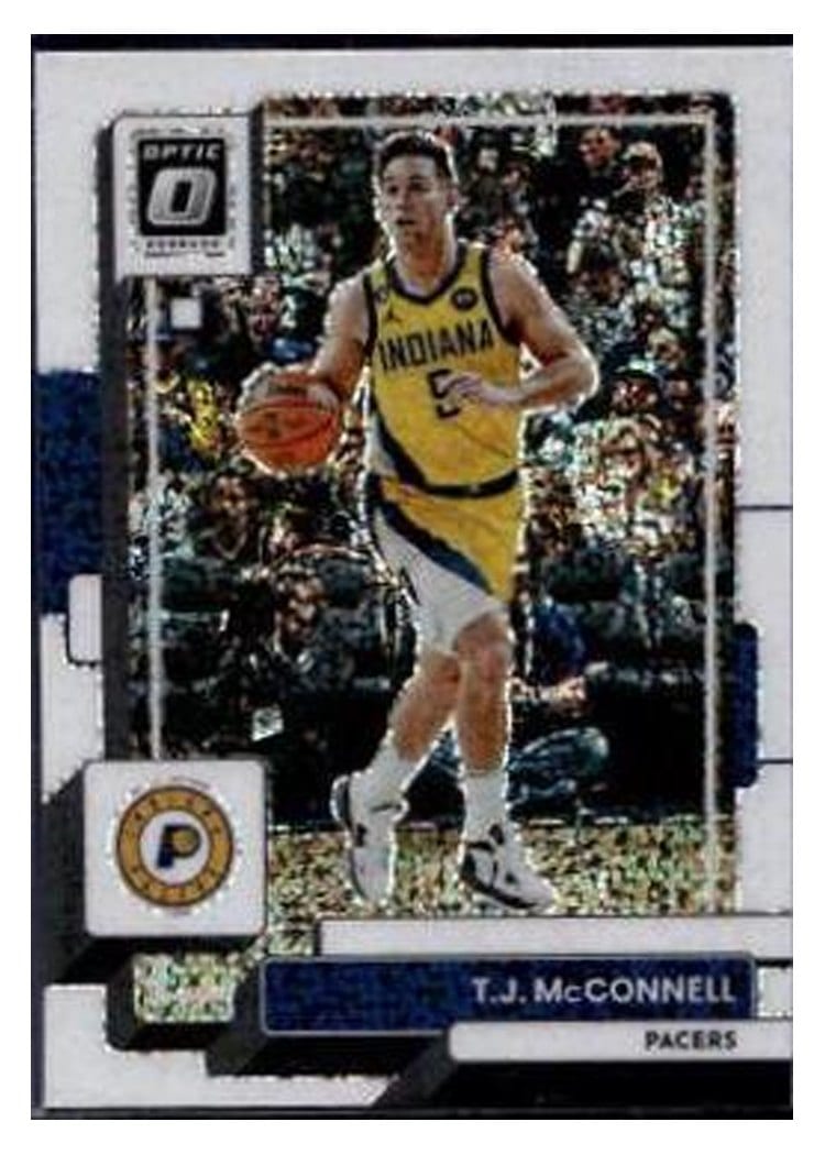 2022-23 Donruss Optic Base Set T.J. McConnell #81 card