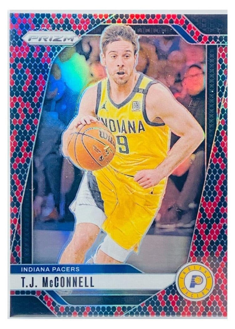 2024-25 Panini Prizm Base Set T.J. McConnell #191 card