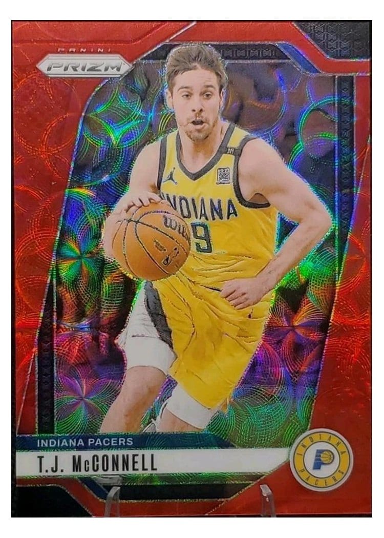 2024-25 Panini Prizm Base Set T.J. McConnell #191 card