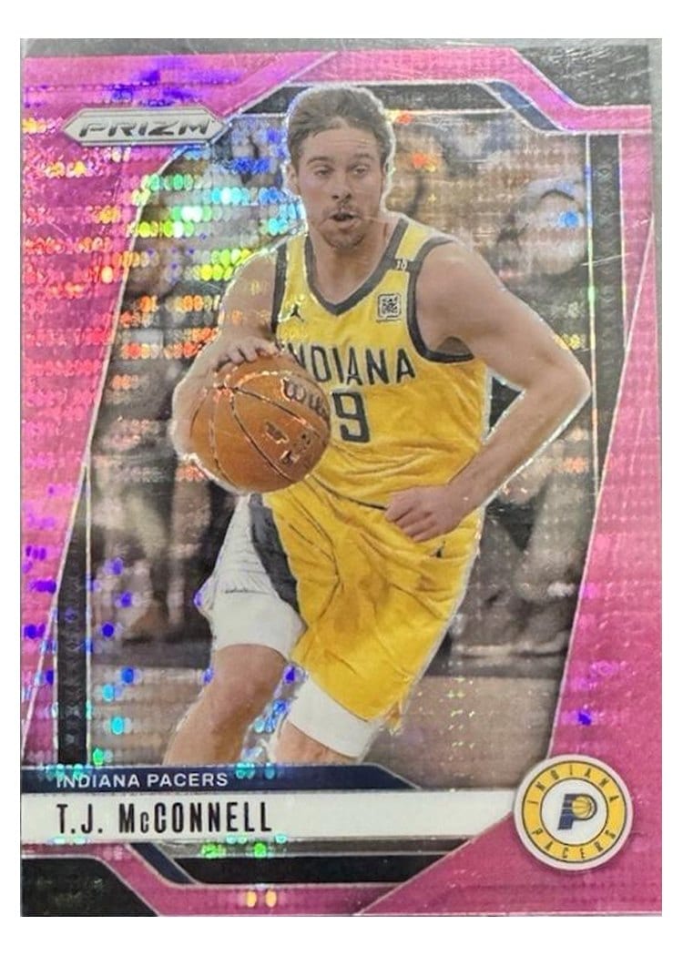 2024-25 Panini Prizm Base Set T.J. McConnell #191 card