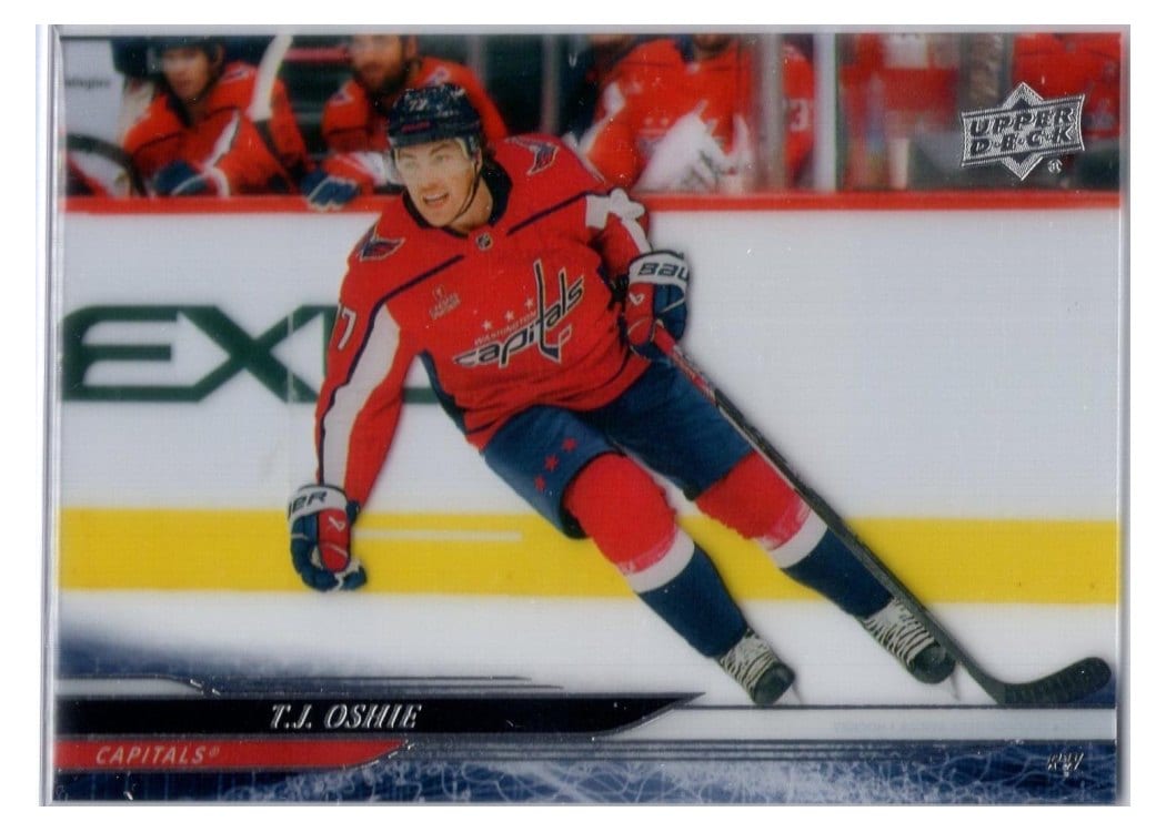 2024-25 Upper Deck Base Set T.J. Oshie #192 card