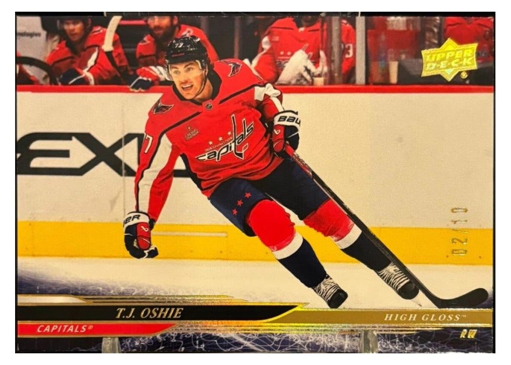 2024-25 Upper Deck Base Set T.J. Oshie #192 card