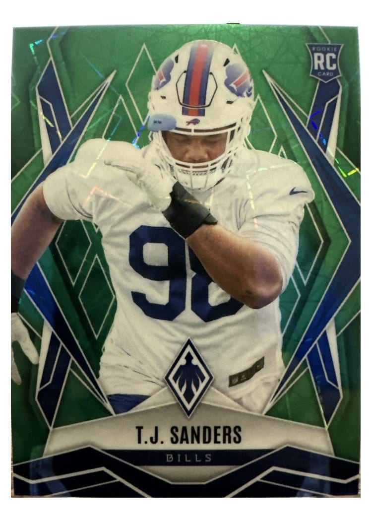 2025 Panini Phoenix Base Set T.J. Sanders #181 card
