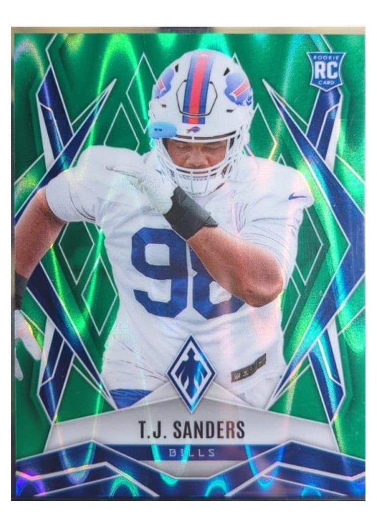 2025 Panini Phoenix Base Set T.J. Sanders #181 card