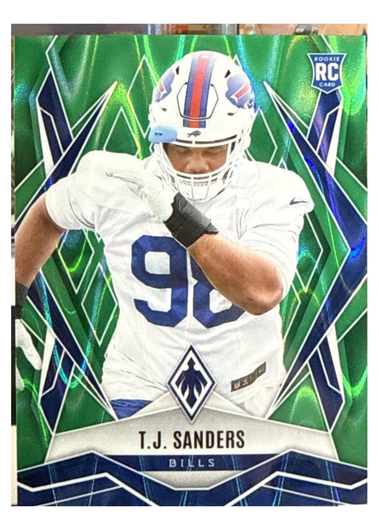 2025 Panini Phoenix Base Set T.J. Sanders #181 card